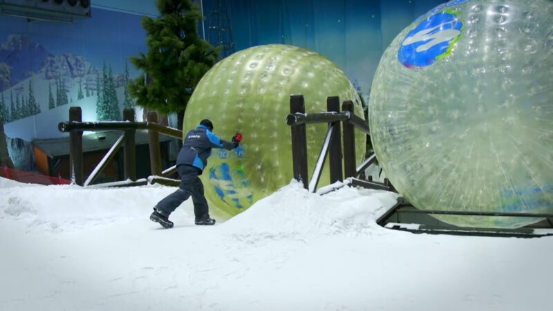 Ski Dubai - Zorbing